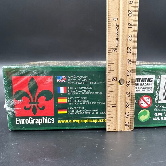 1000 Piece Jigsaw Puzzle World War II Tanks Eurographics USA Military New in Box - Picture 9 of 9